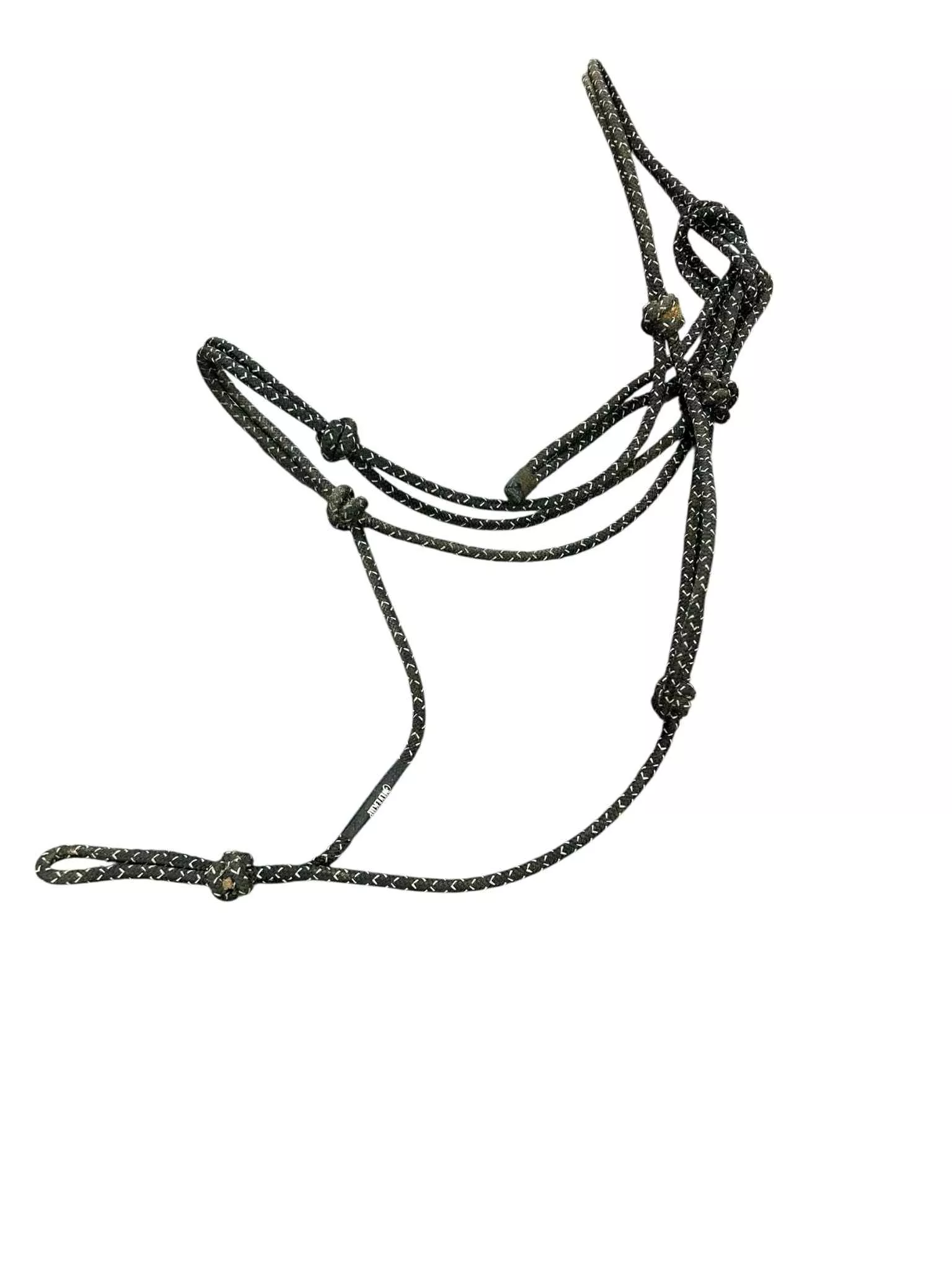 Weaver Rope Halter - Black - Full Size - USED