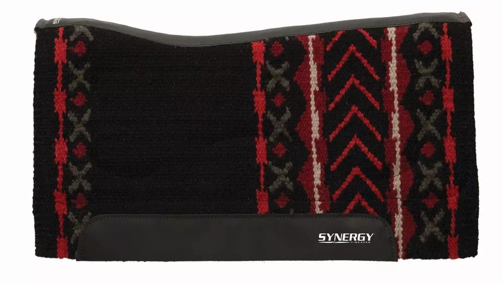 Weaver Synergy Natural FitPerformance Saddle Pad with Wool Blend Felt Liner