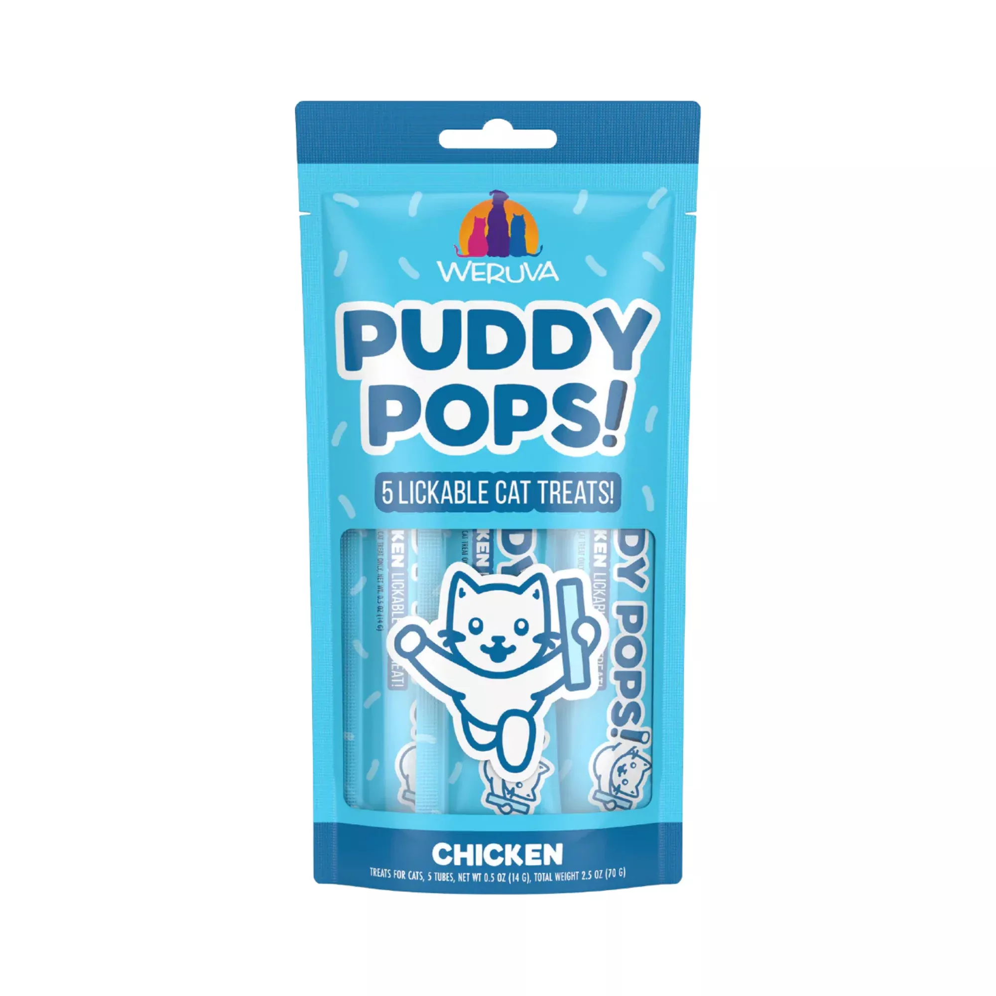 Weruva Puddy Pops Lickable Cat Treats