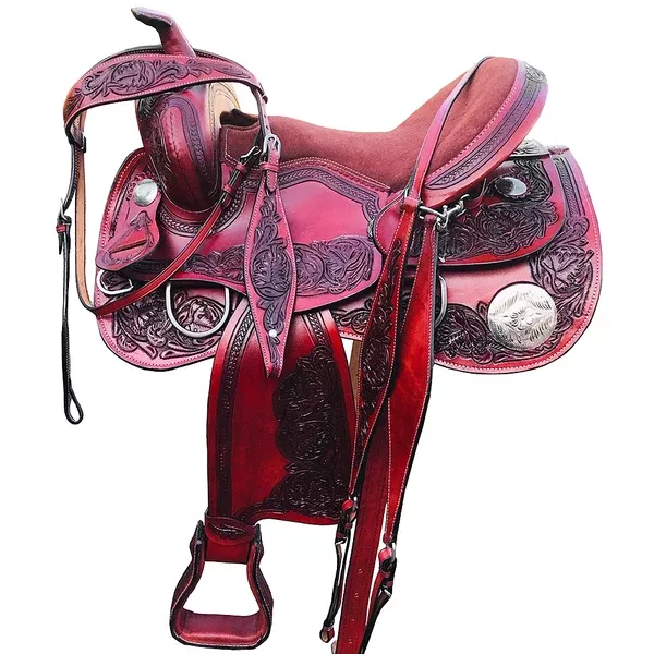 Western Horse Saddle Trail Pleasure Roper Ranch Leather