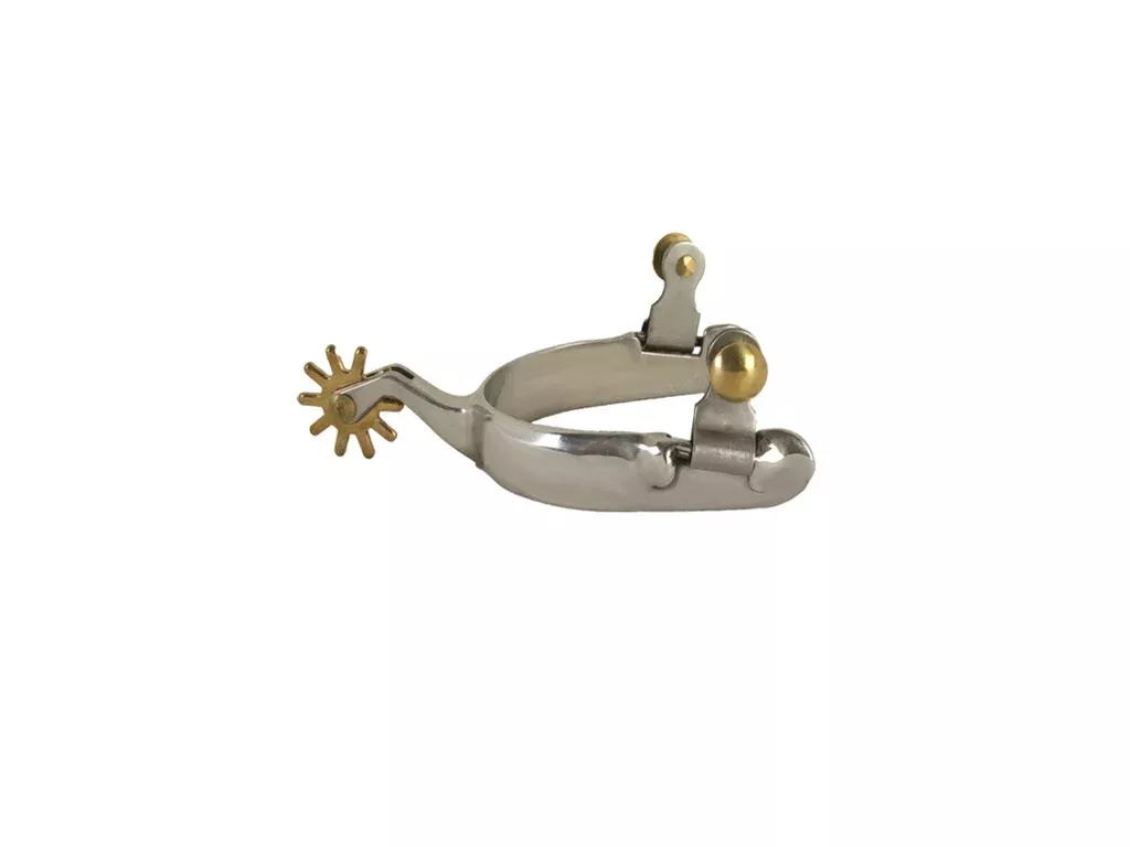 Western SS Offset Mens Cutting Spurs