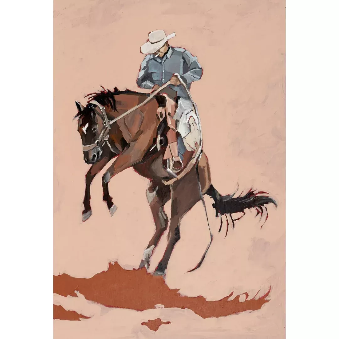 Whitney Spicer Cowboy Up A4 Print