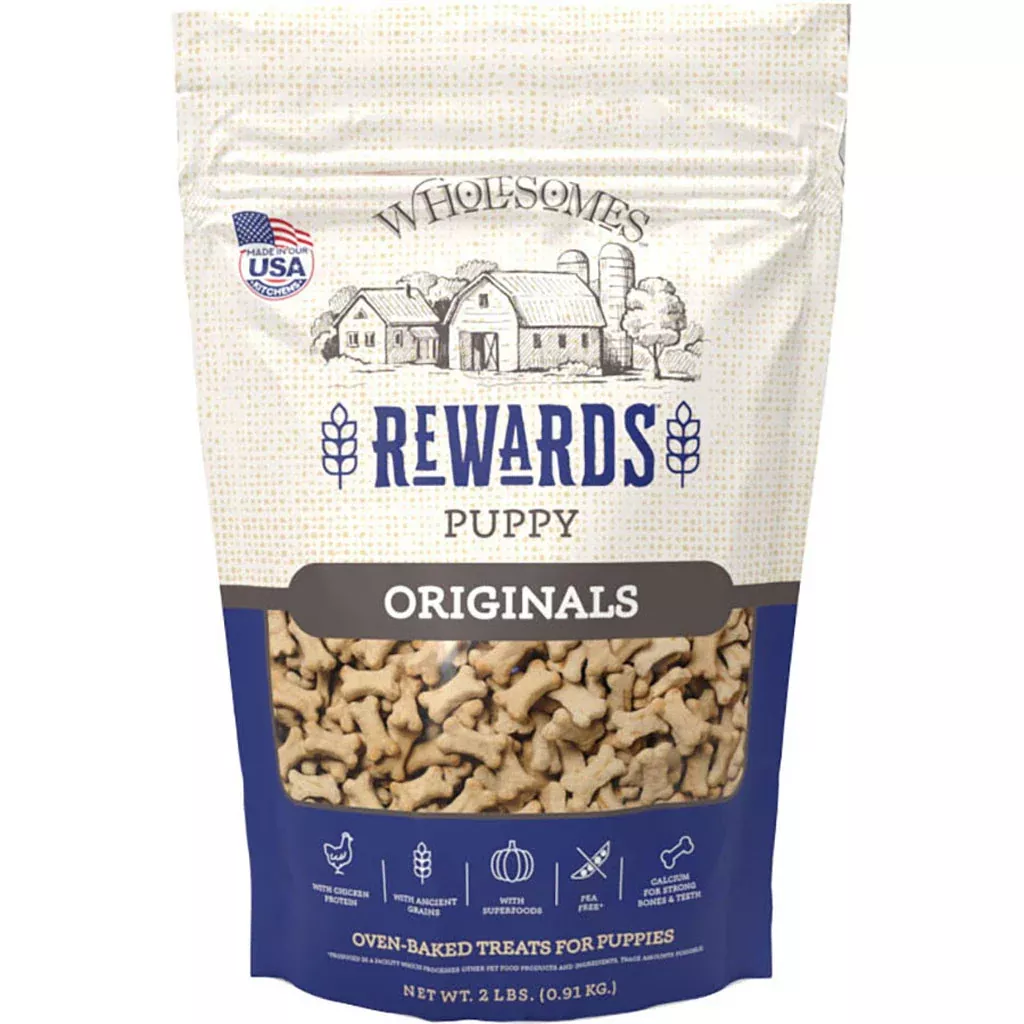 Wholesomes Rewards Classic Original Biscuits, Puppy, Chicken, 2 lb