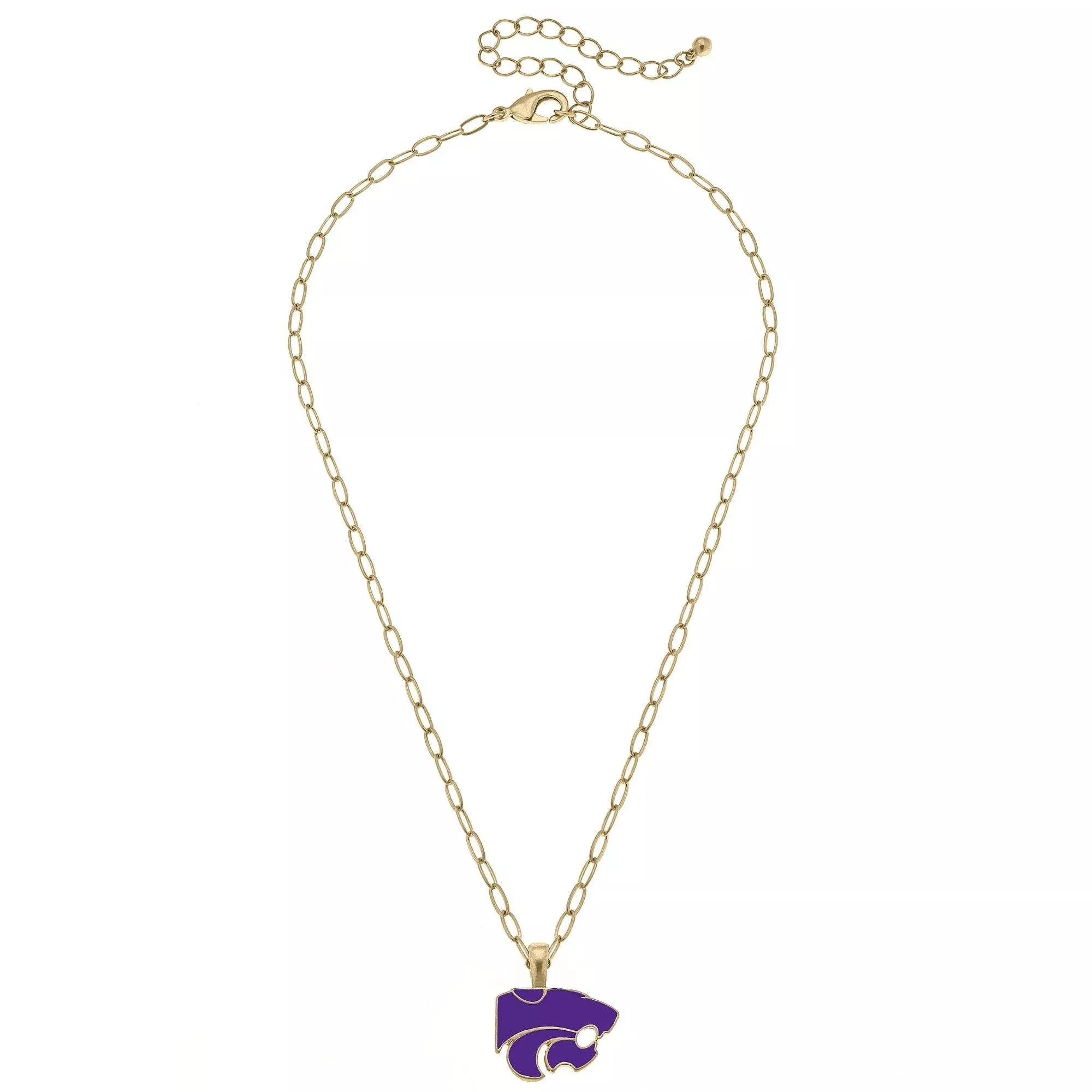 Wildcats Enamel Pendant Necklace