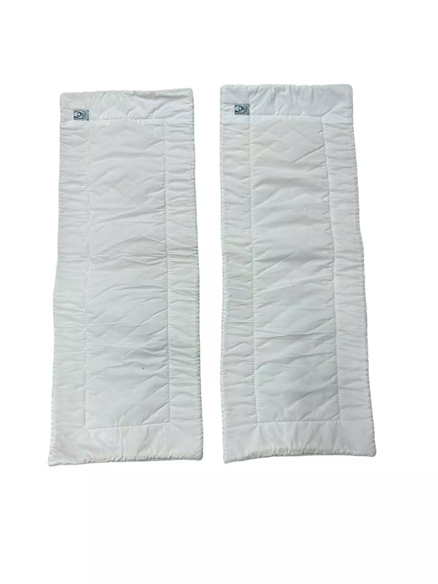 Wilker's Quilted Wraps - White - 13" x 36" - USED