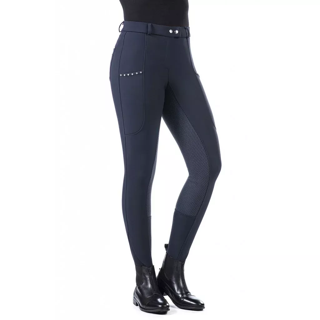 Winter riding breeches Monaco with full silicone seat