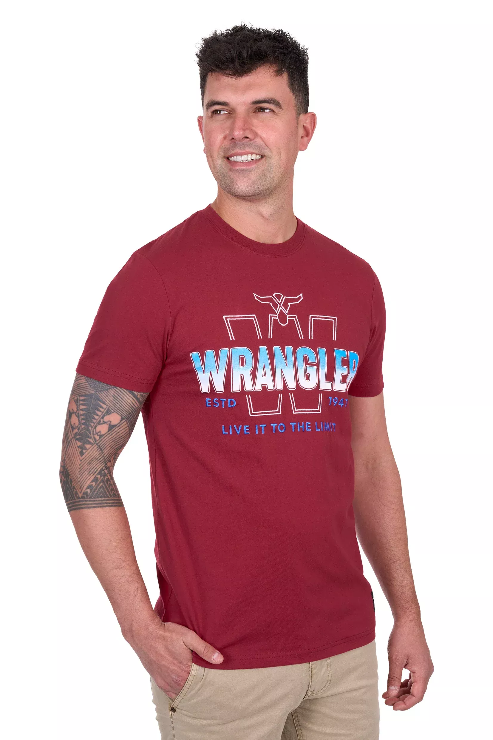 Wrangler Men's Wesley Short Sleeve Tee