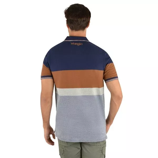 Wrangler Mens Mason Short Sleeve Polo