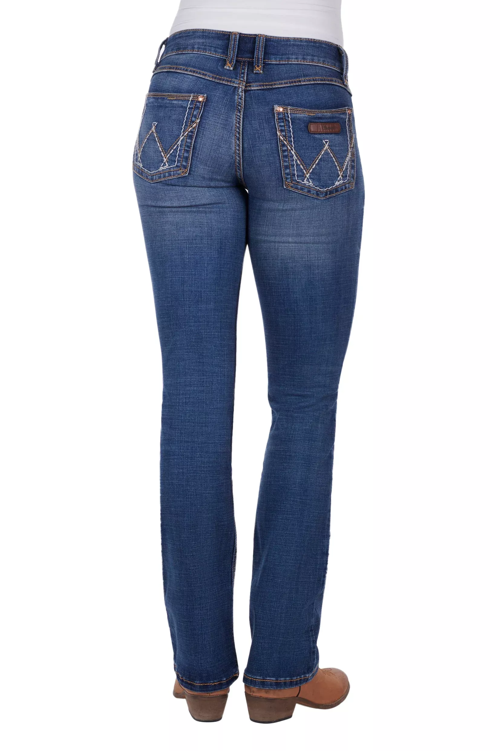 Wrangler Retro Mid Rise Boot Cut Jean