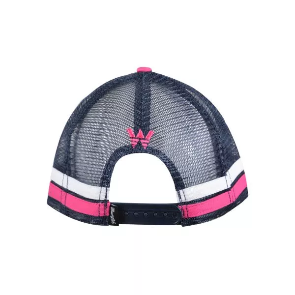 Wrangler Square Front Trucker Cap Pink