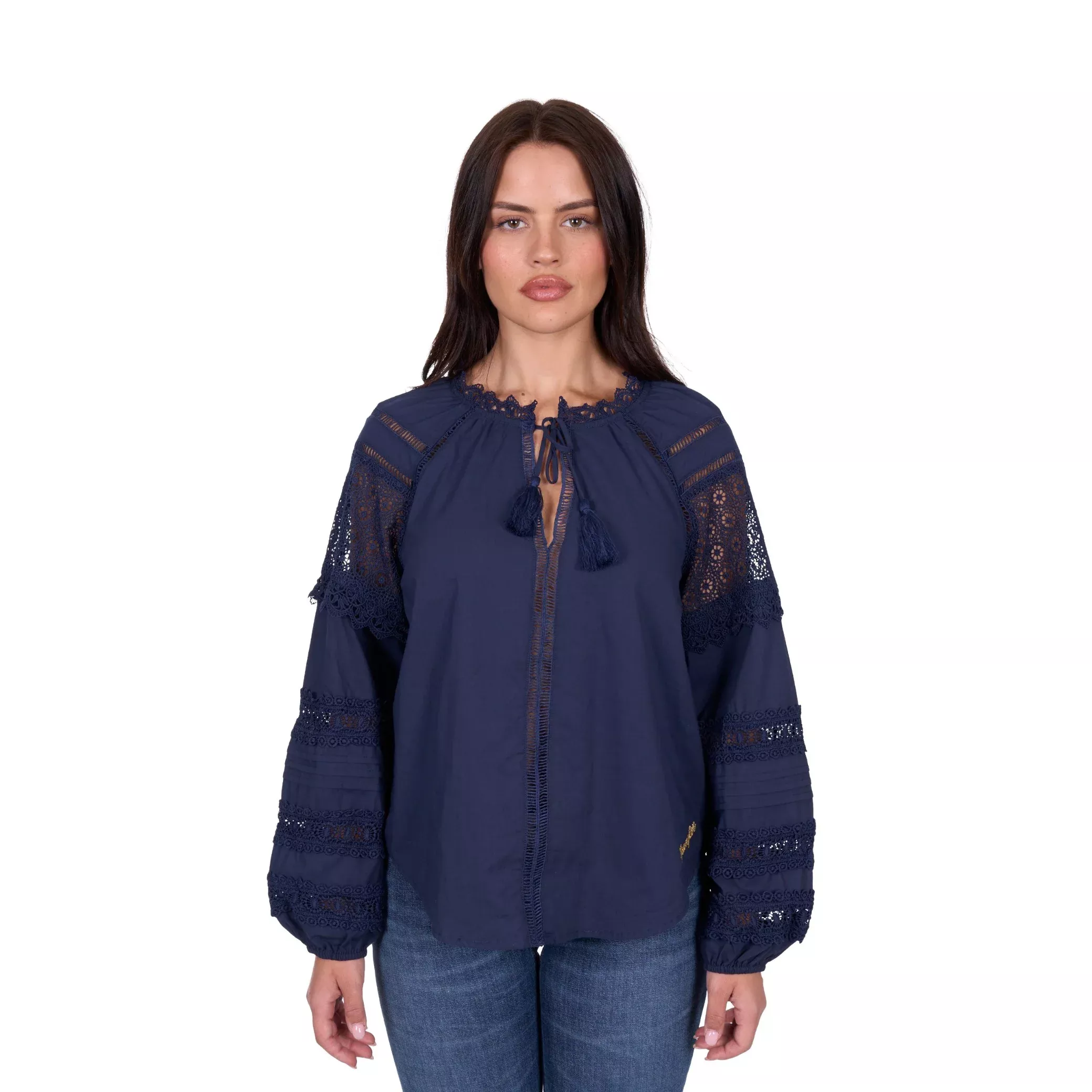 Wrangler Womens Tamara Long Sleeve Blouse