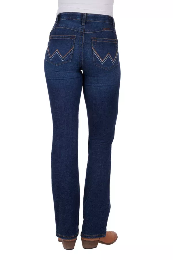 Wrangler Womens Willow | Higher Mid Rise | Bootcut | Lovett | 34 Leg