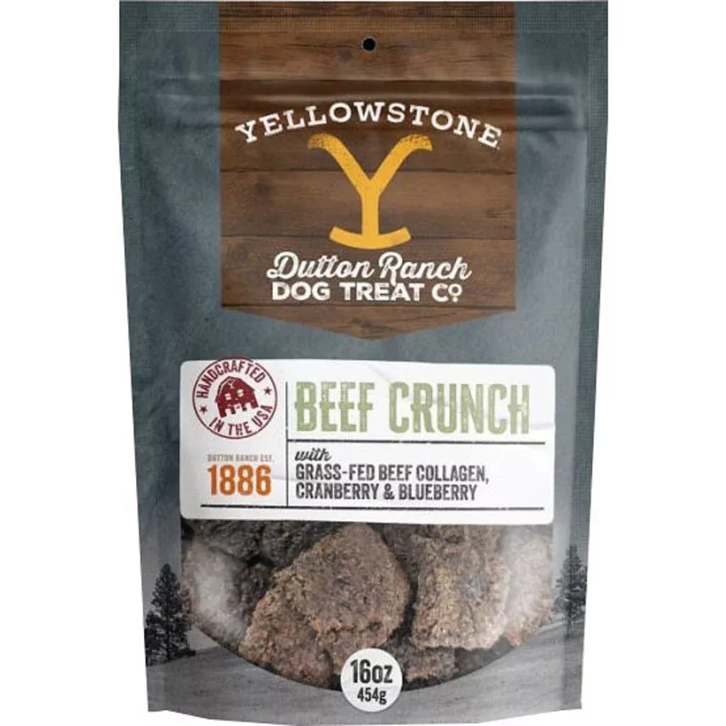 Yellowstone Beef Crunch Squares 16 oz Beef