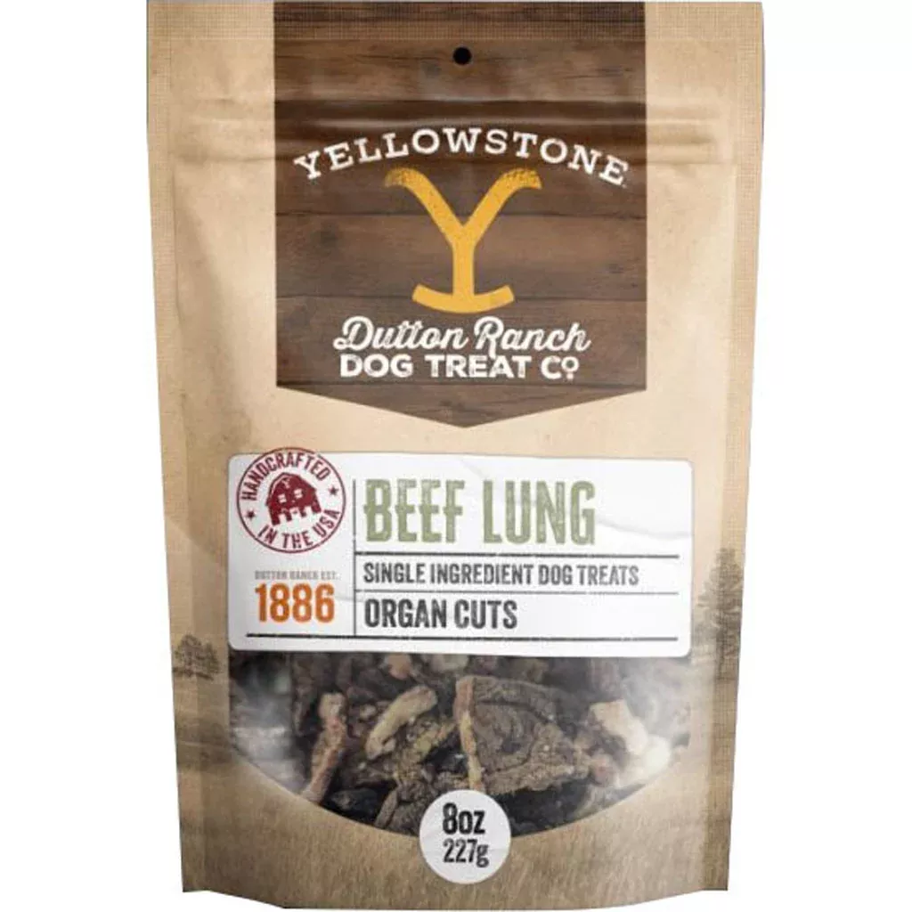 Yellowstone Organ Cuts Beef Lung 8 oz Beef