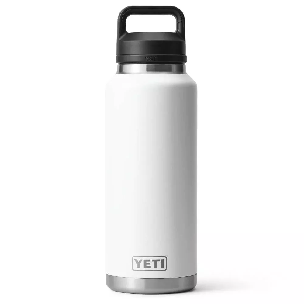 Yeti Rambler 46oz Bottle Chug - White