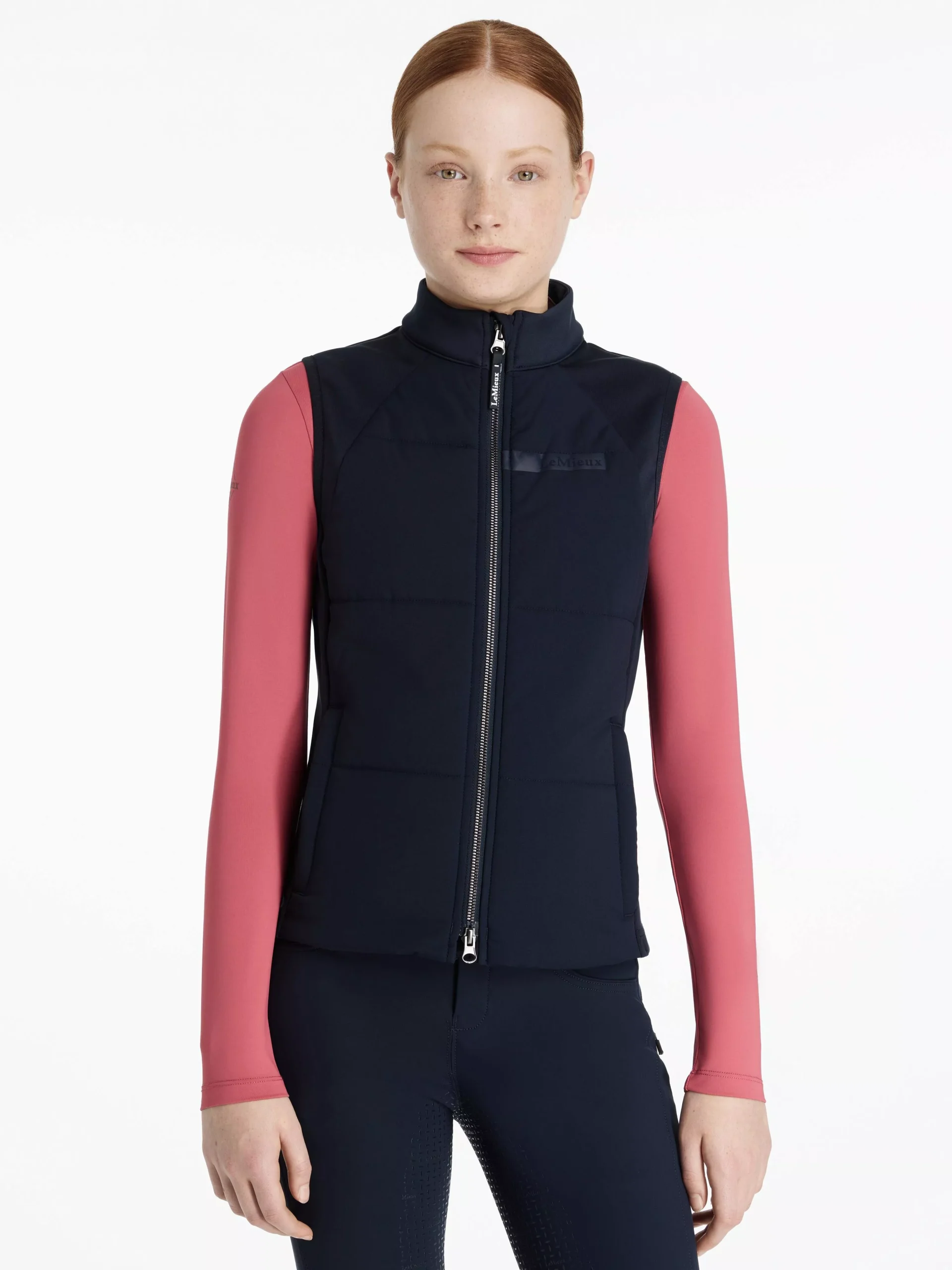 Young Rider Pammy Training Gilet Navy
