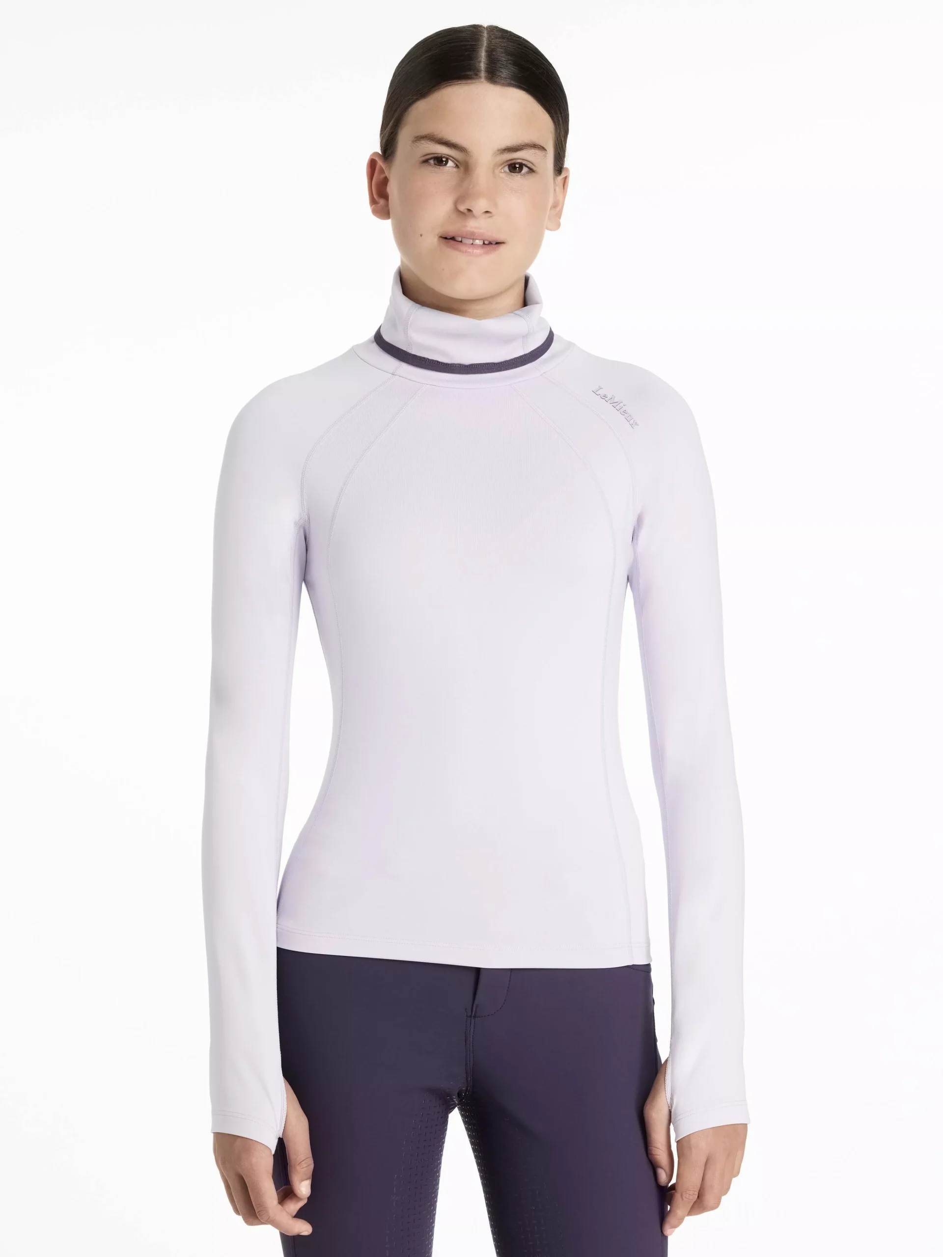 Young Rider Savannah Snood Base Layer Lilac