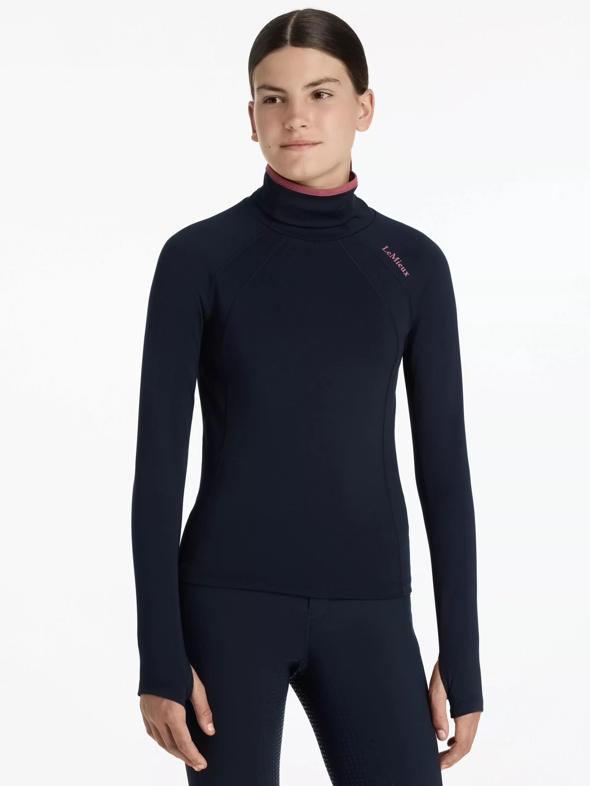 Young Rider Savannah Snood Base Layer Navy