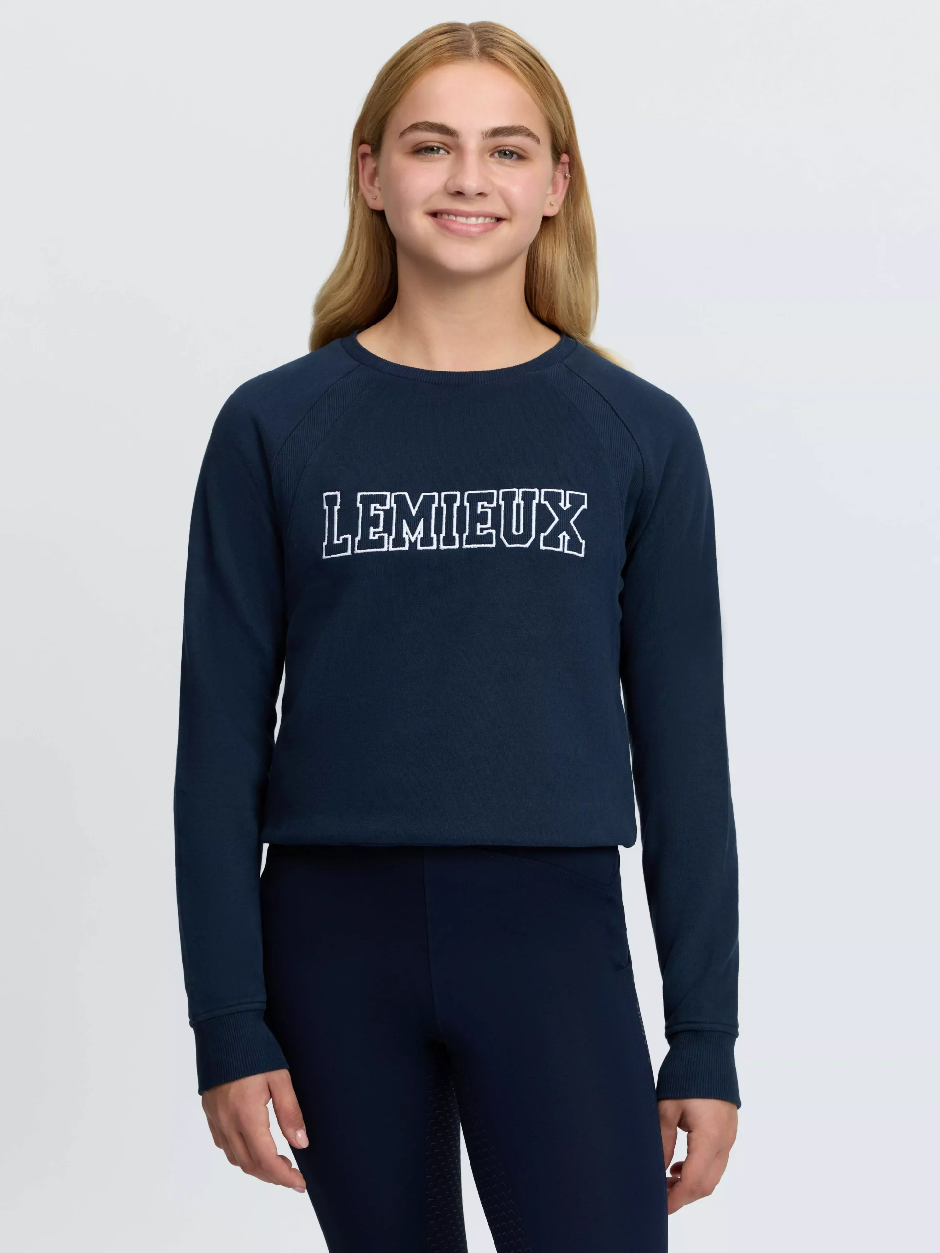 Young Rider Shay Varsity Crew Navy