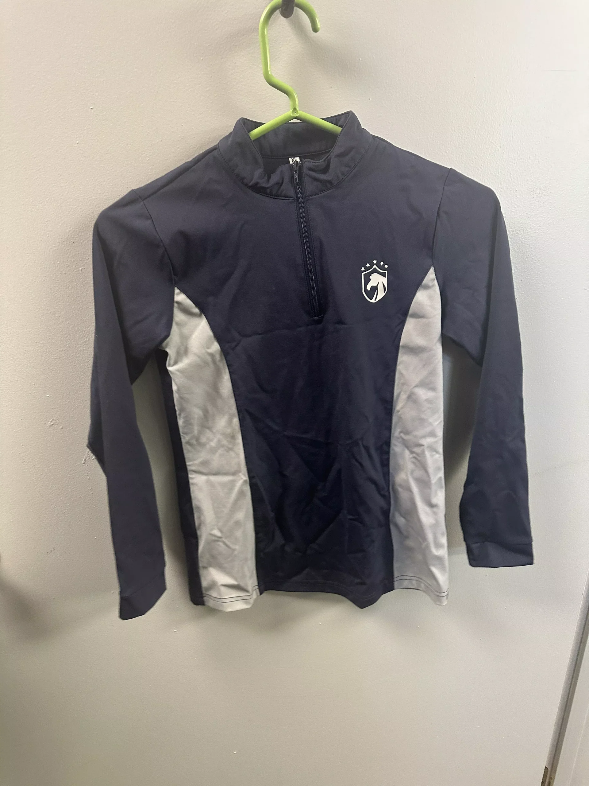 youth 1/4 zip shirts