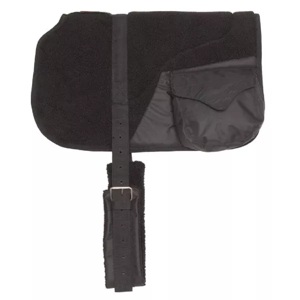 Zilco Fleece Bareback Pad | Black
