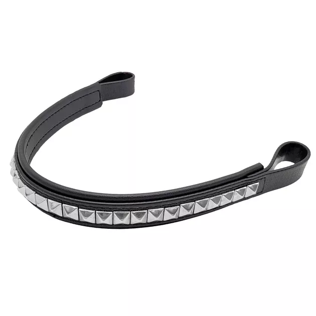 Zilco Silver Stud Browband