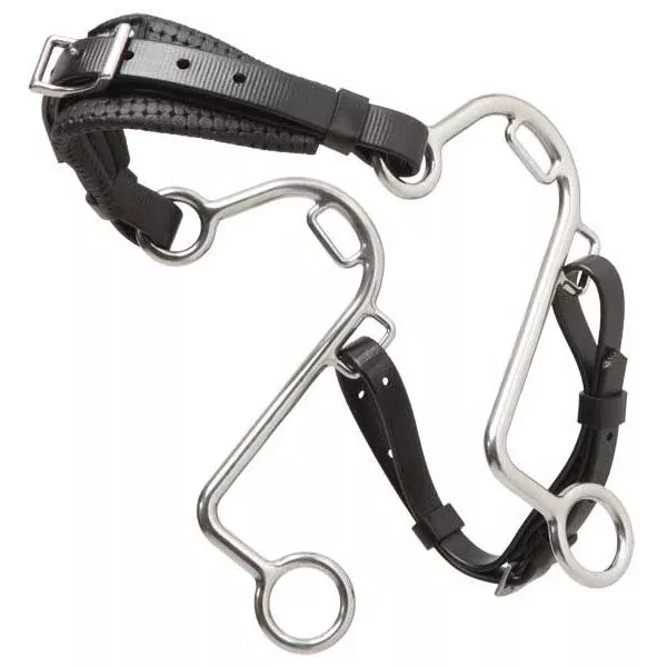 Zilco Stainless Steel S Hackamore Bit